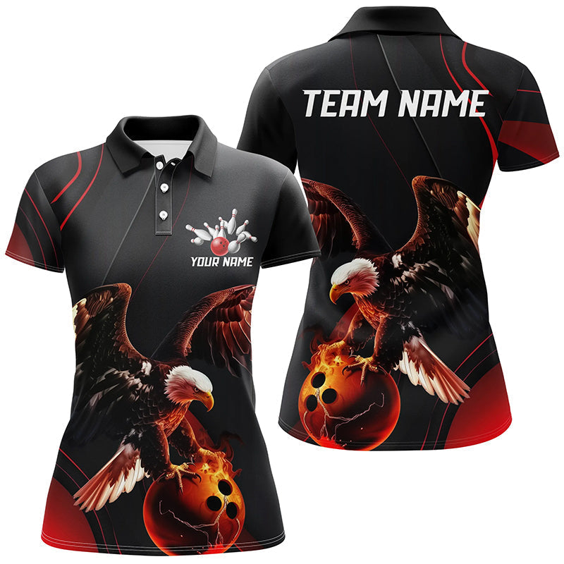 
Red Flame Men's Custom Eagle Team Bowling Shirts - Perfect Gift for Bowlers
 I7111