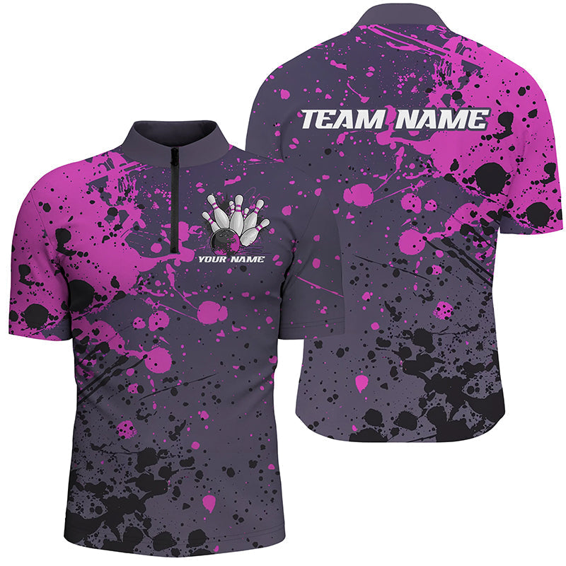 
Custom Purple Splatter Bowling Polo Shirt for Men | Bowling Uniforms & Jerseys
 I7092