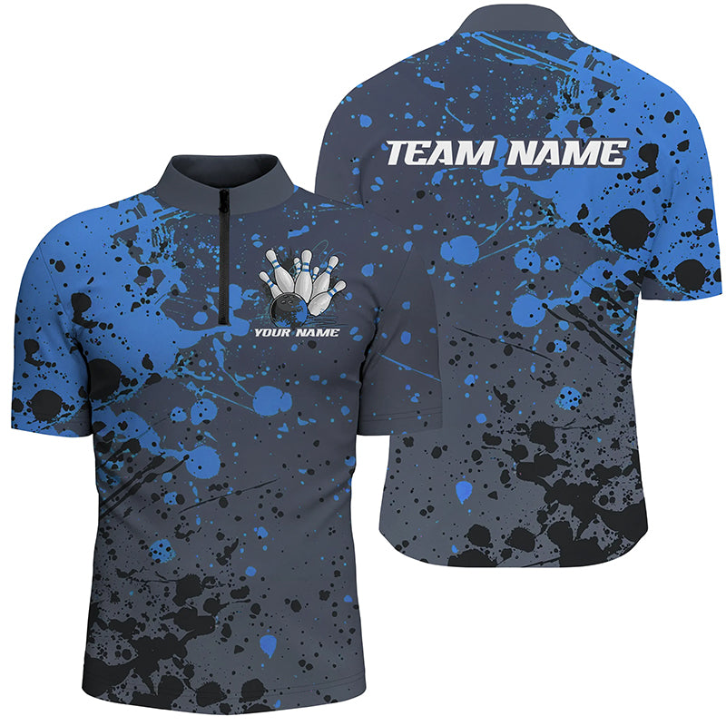 
Custom Blue Splatter Bowling Polo Shirt for Men | Personalized Bowling Uniforms & Jerseys
 I7093