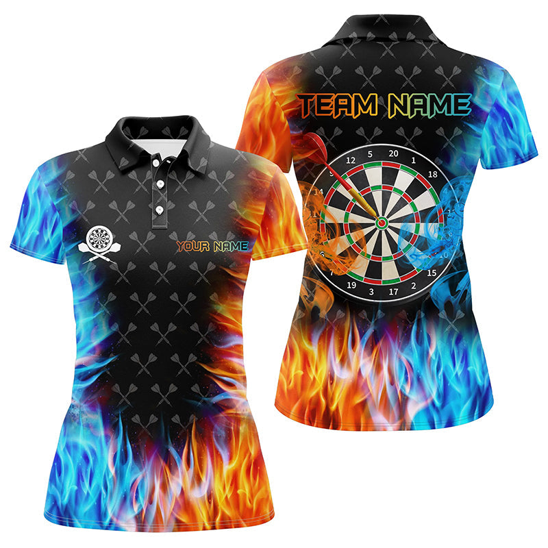 Women's Fire and Water Dart Polo T1218