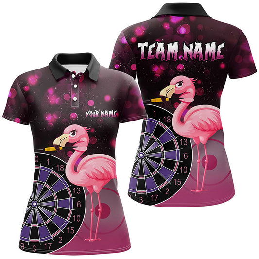 
Personalized Pink Flamingo Darts Shirt for Women - Funny Darts Apparel, Custom Gift for Darts Lovers
 T2209