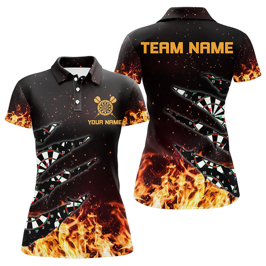 Women's Flame Dart Polo Shirt T1271