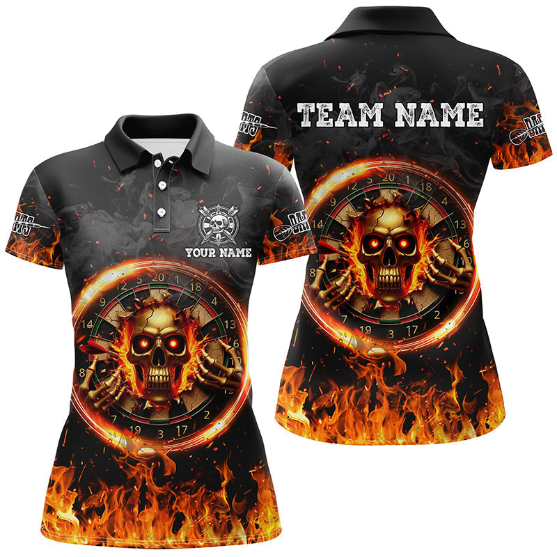 
Personalized 3D Printed Skull Dartboard Flame Darts Jersey for Women - Team League Sportswear
 T2279