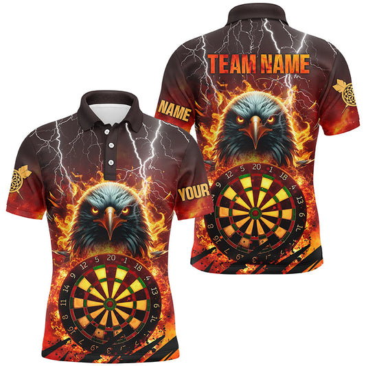 Men's Flame Eagle 3D Darts Jersey T1685