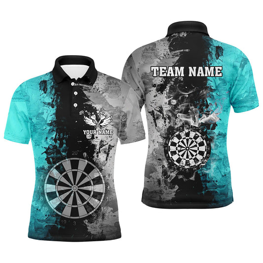 Personalized Multi-Color Dartboard Retro Grunge Women Darts Shirts - Custom Darts Team Jerseys T1557