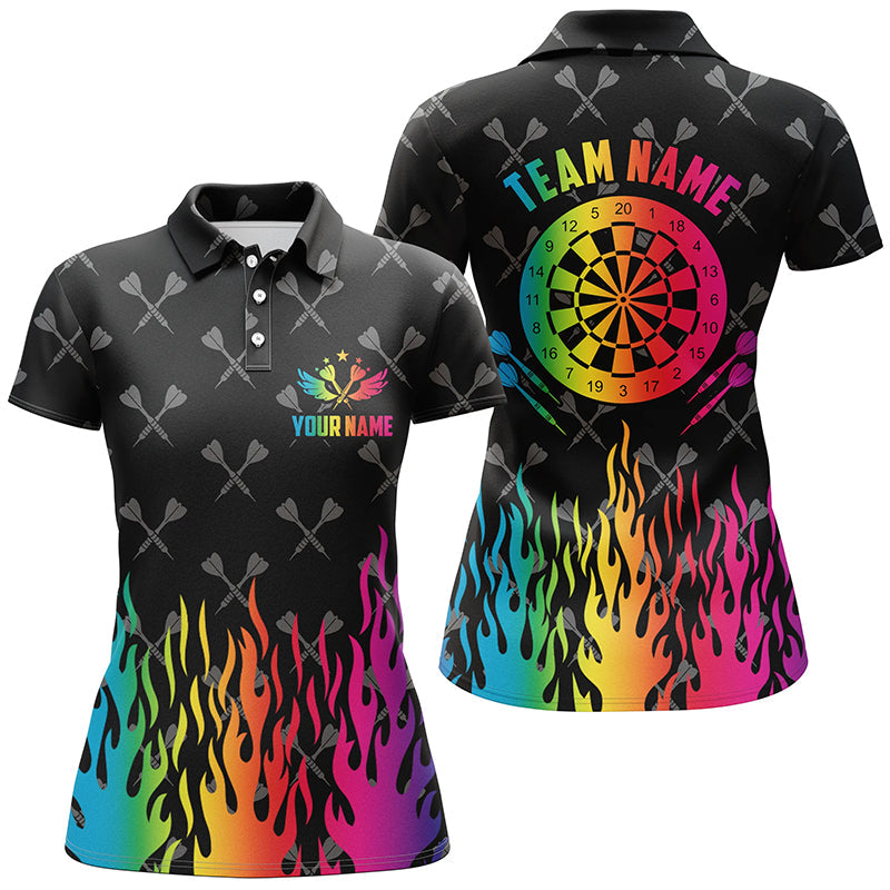 Flame Darts Women's Polo Shirt T1393