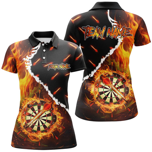 Women's Flame Darts Jersey T1819