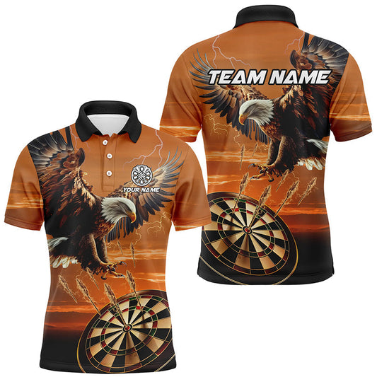 
Men's Custom Eagle 3D Dartboard Darts Jersey - Personalized Team League Shirt
 T2270