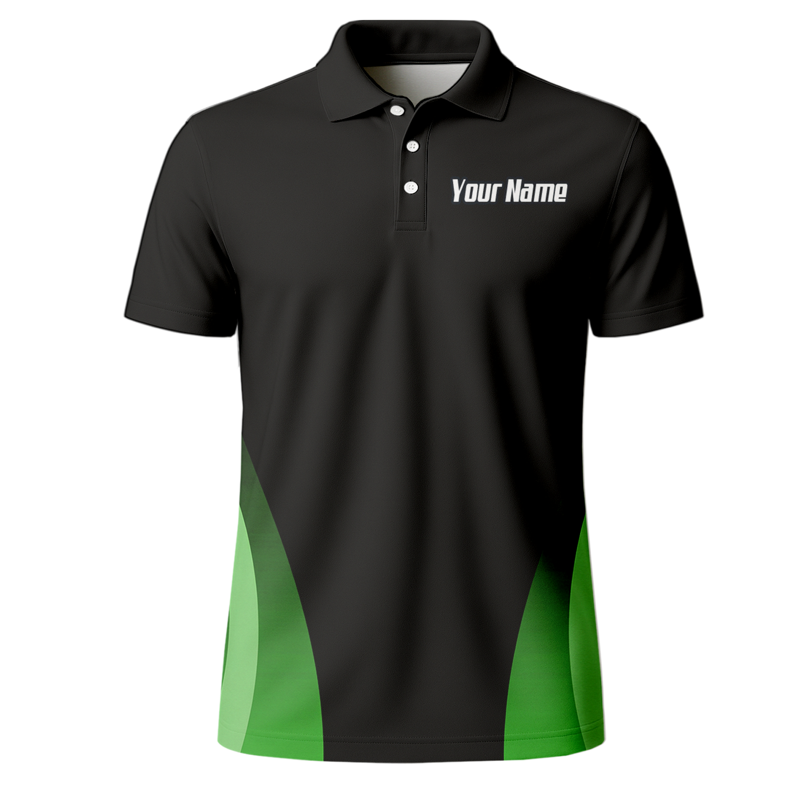 Personalised Snake Assassin Dart Jersey Polo and Zipper Black Green For Men T9880