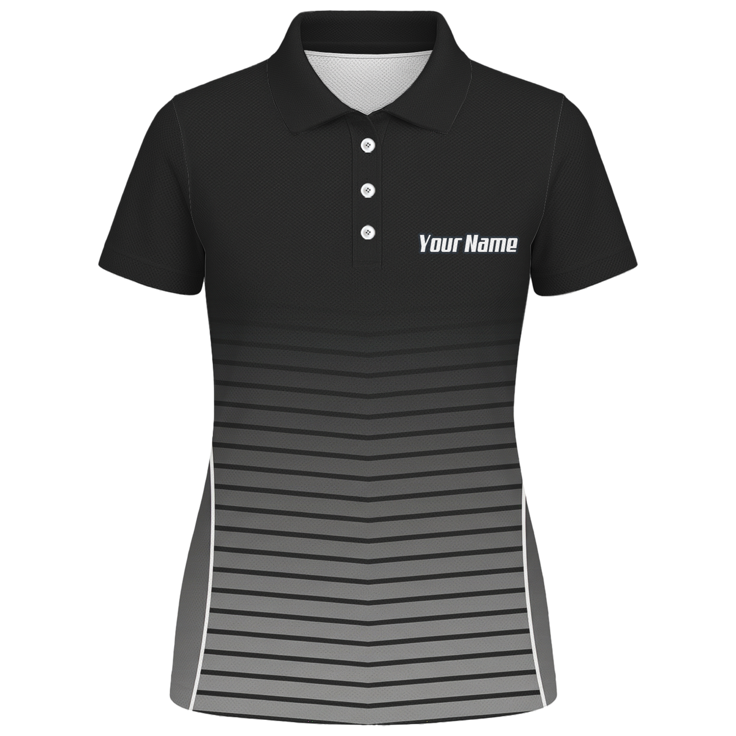 Personalised Trout Fishing Dart Jersey Polo and Zipper For Women Custom Black Grey Shirt V9509