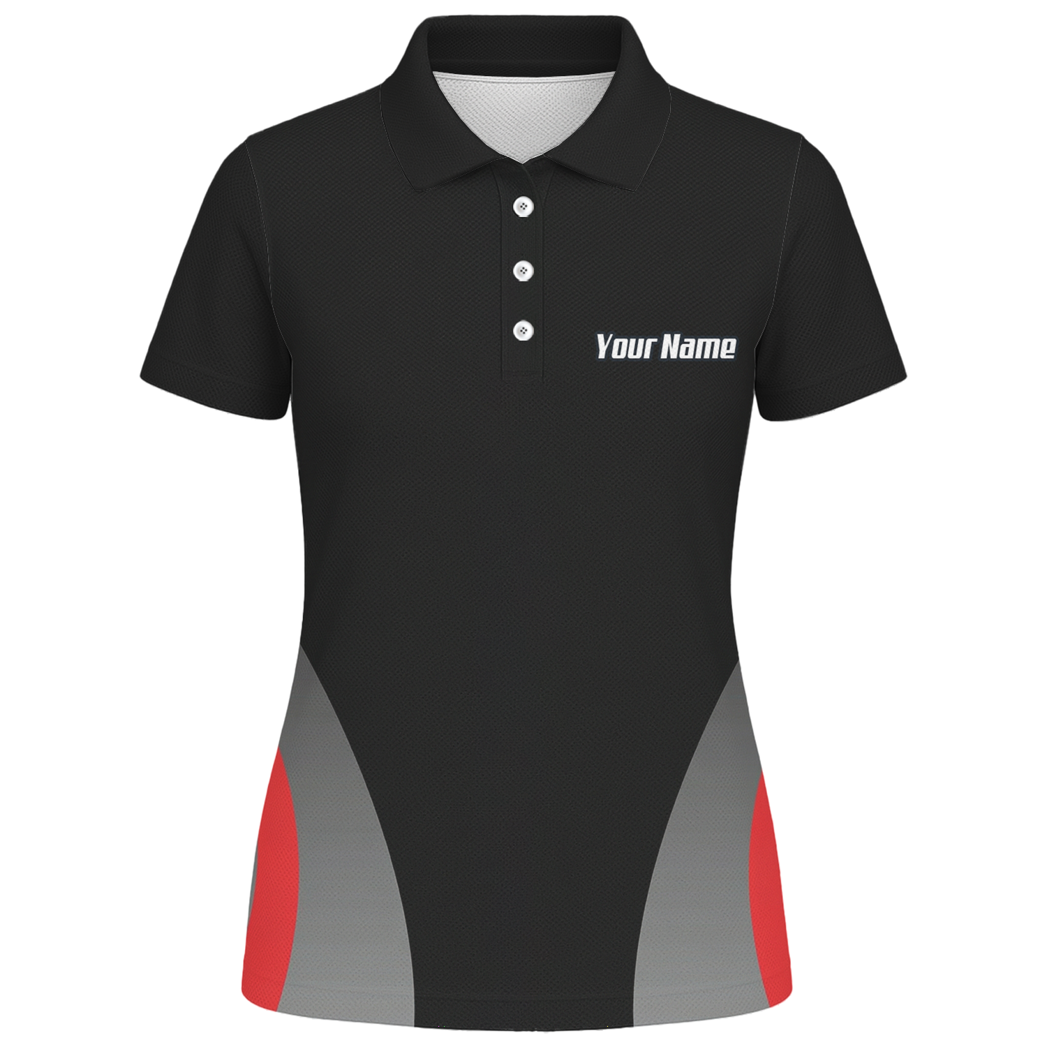 Personalised Dartboard Dart Jersey Polo and Zipper Black Red Grey For Women Y3238