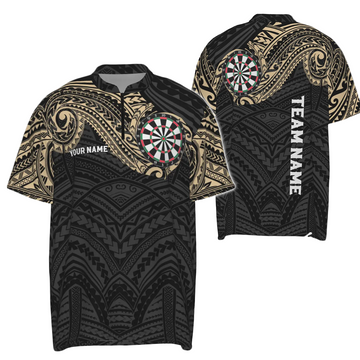 Champion Tribal Darts 1/4 Zip Shirt voor heren - Premium dartshirt voor een winnend spel - Dartshirts E194